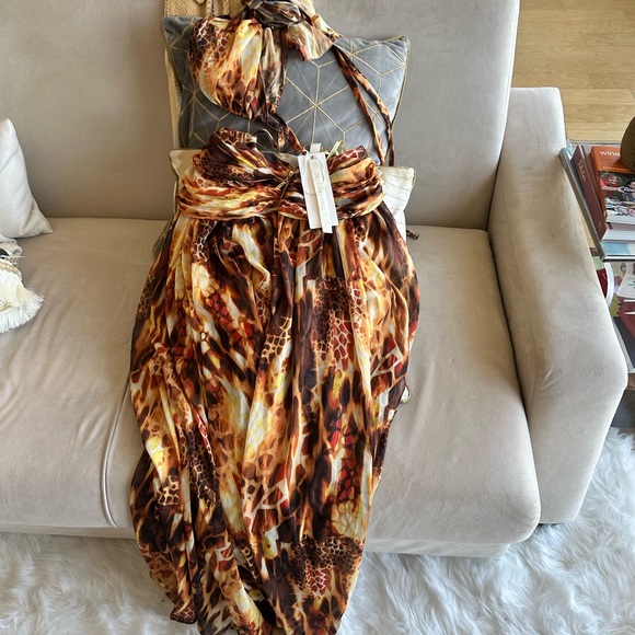 Bronx and Banco Fire Gown in Multicolour size Medium NWT - Picture 6 of 13